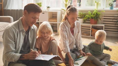 Bild zum Projekt Bildungsort Familie