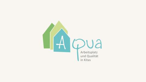 Logo AQUA Projekt (Arbeitsplatz und Qualität in Kitas)